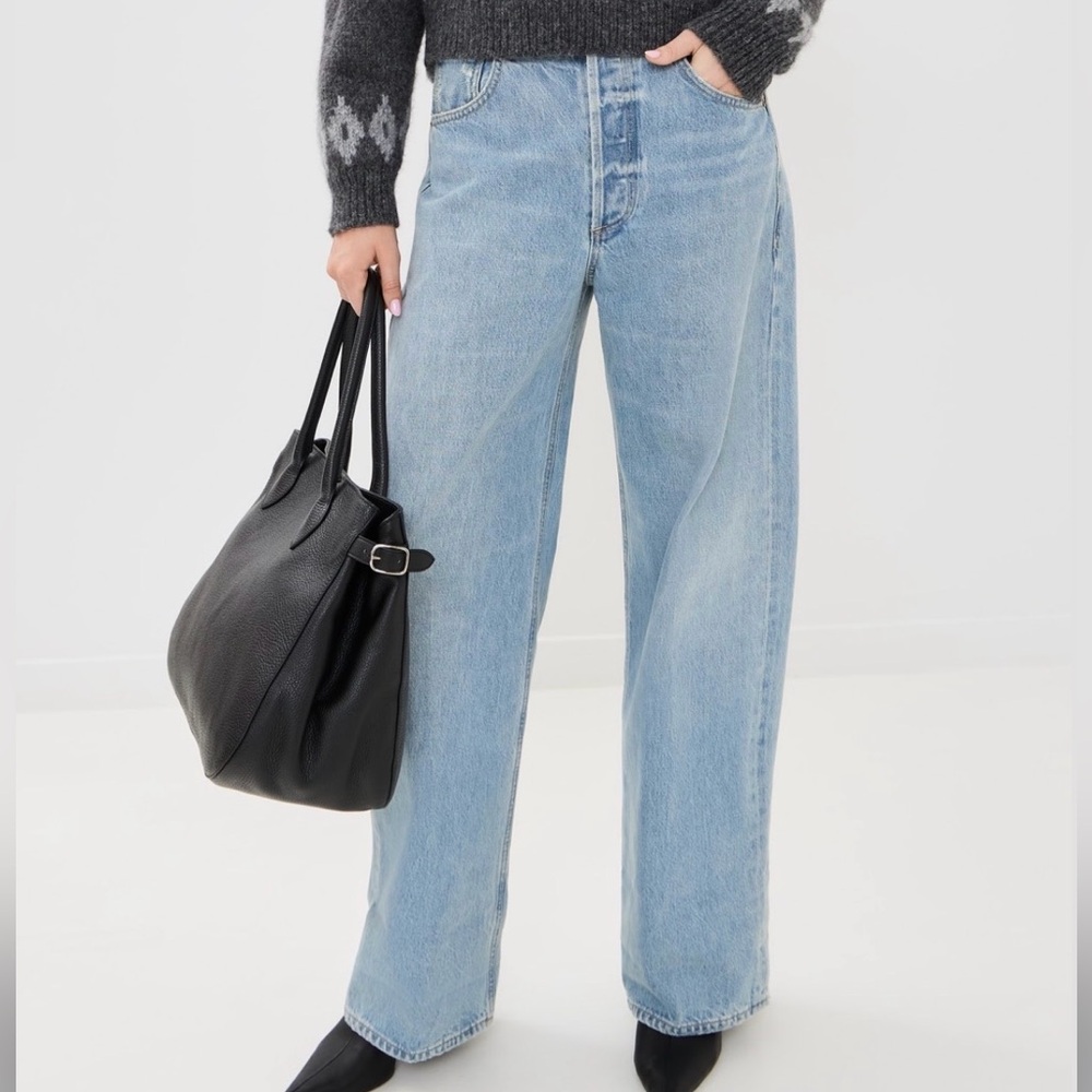 Citizens of Humanity Ayla Light Wash Wide Leg Women’s Jeans